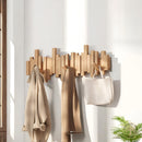 Irregular Natural Wood Wall-Mounted Hanger