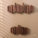 Irregular Natural Wood Wall-Mounted Hanger