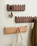 Natural Wood Wall-Mounted Hanger